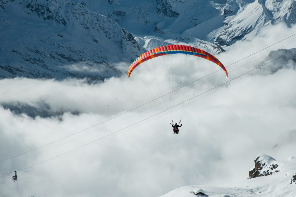 Parapendio biposto